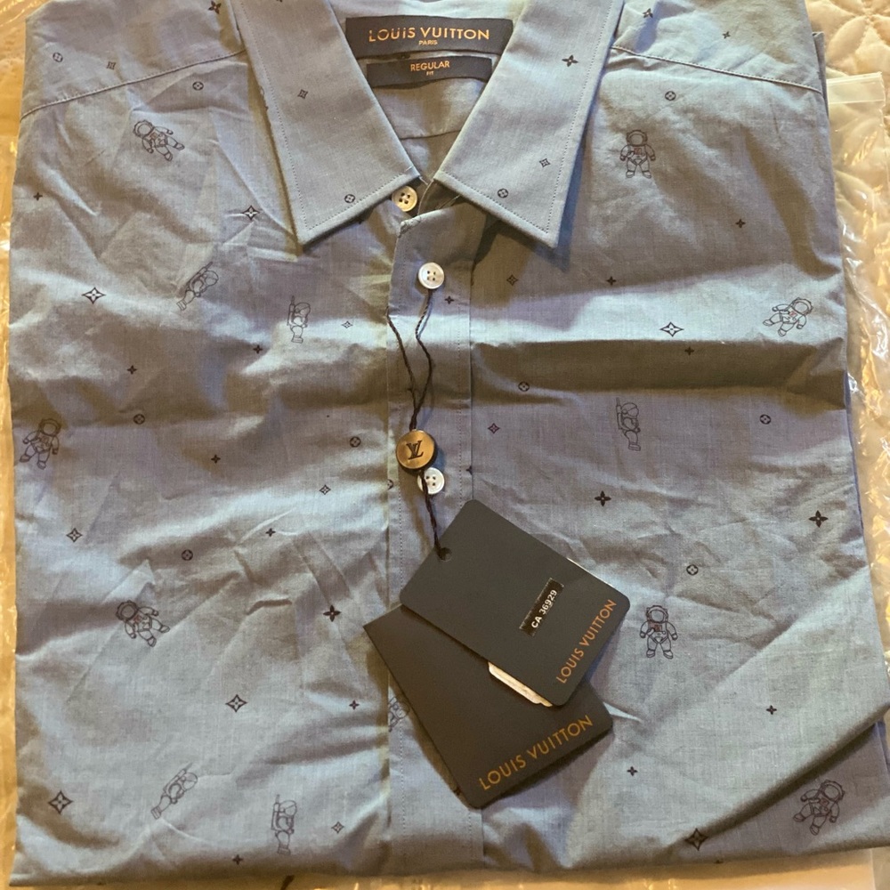 Louis Vuitton button down dress shirt